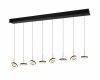 Lampa wisząca LED okrągła wielopunktowa designerska nowoczesna ściemnialna GUANO 334410865 Trio